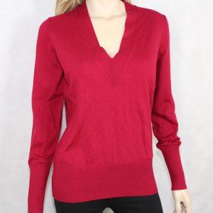 Red Silk Cashmere Banana Republic Sweater - XS